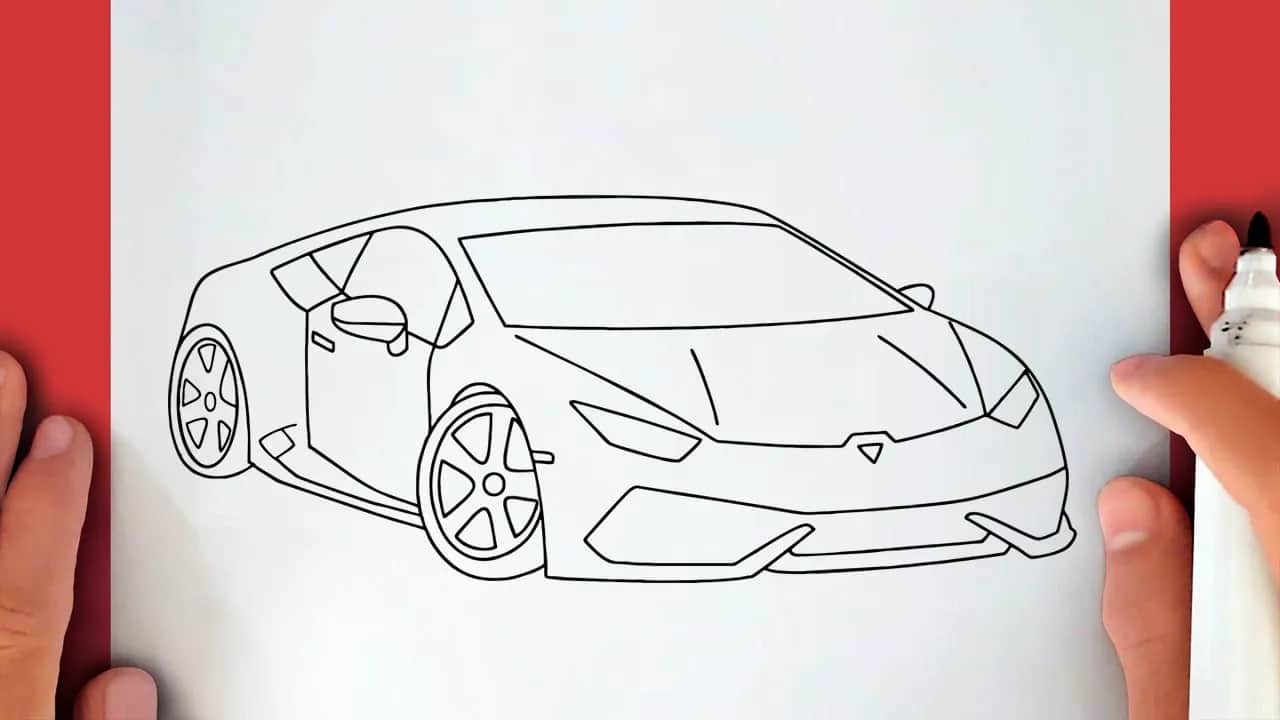 Jak narysować lamborghini: krok po kroku do idealnego rysunku